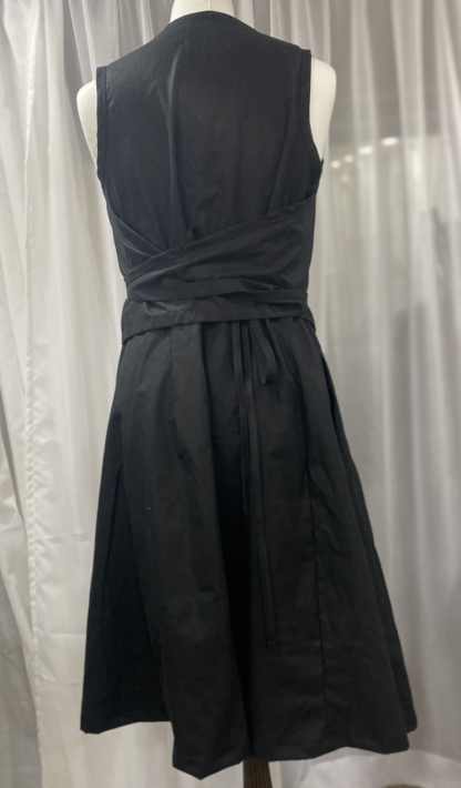 Black linen (plain black or liberty print facing) - Image 7