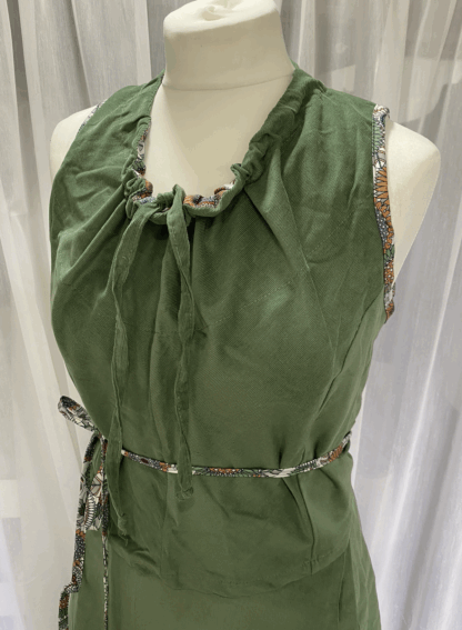 Sage corduroy - trimmed