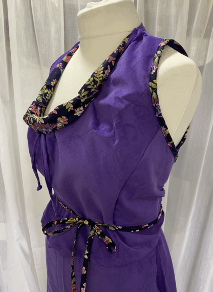 Plum corduroy - trimmed