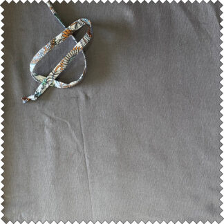 Grey corduroy - trimmed