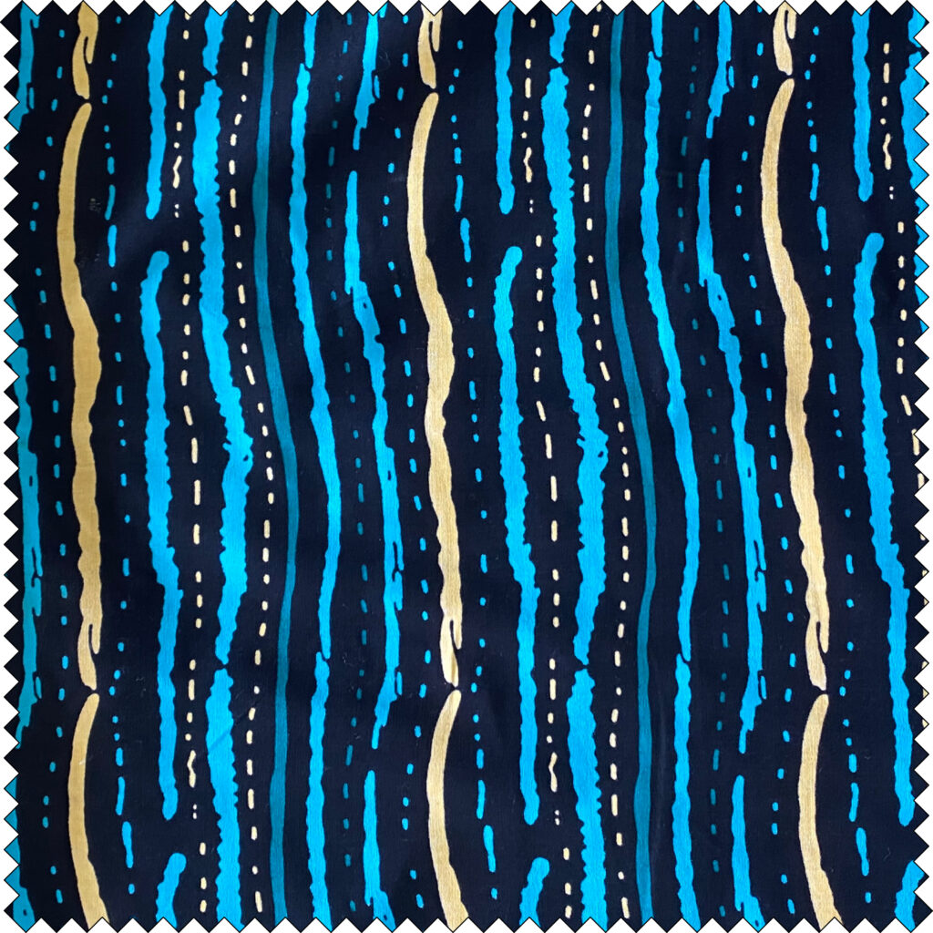 Uganda - turquoise line