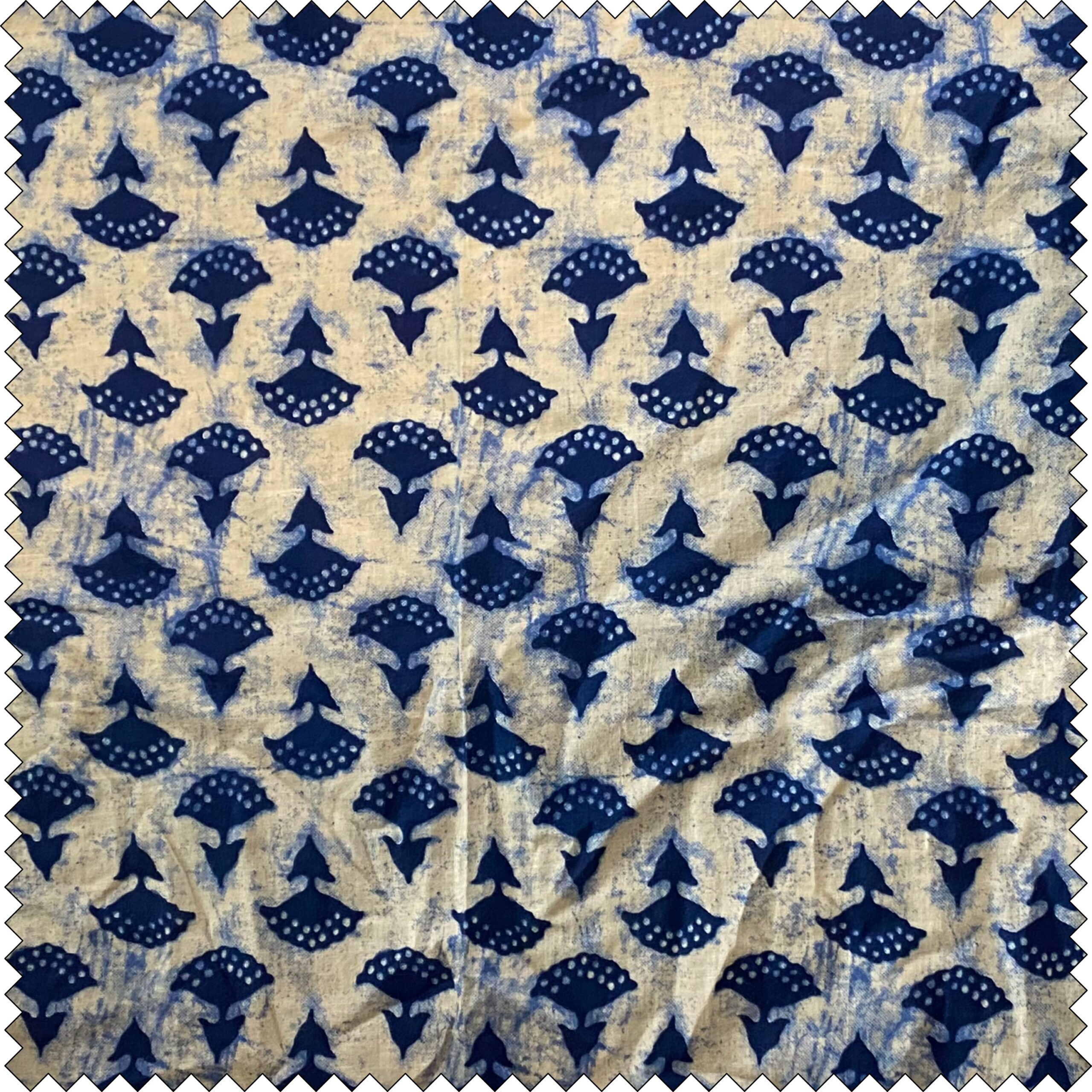 India - blue batik